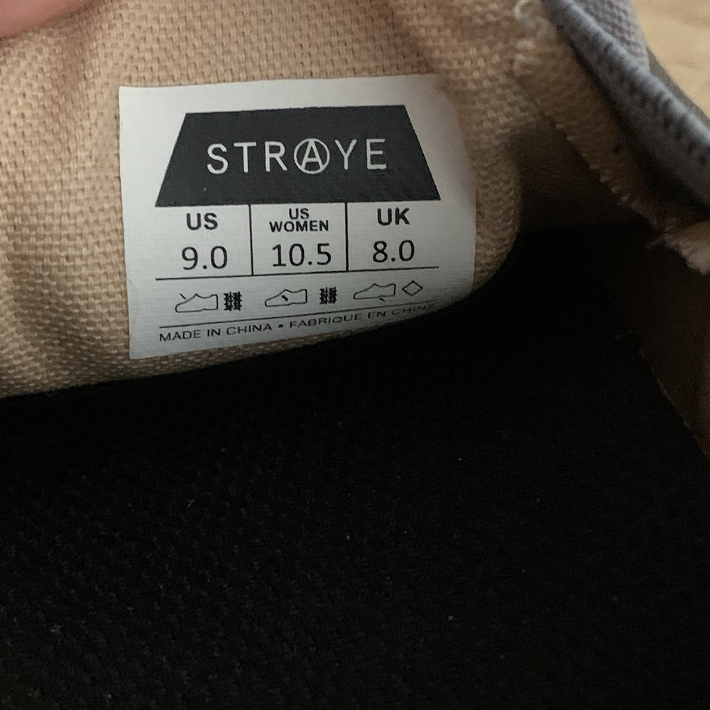 STRAYE Ventura‎ Charcoal Rose Skate Shoes - Picture 8 of 8